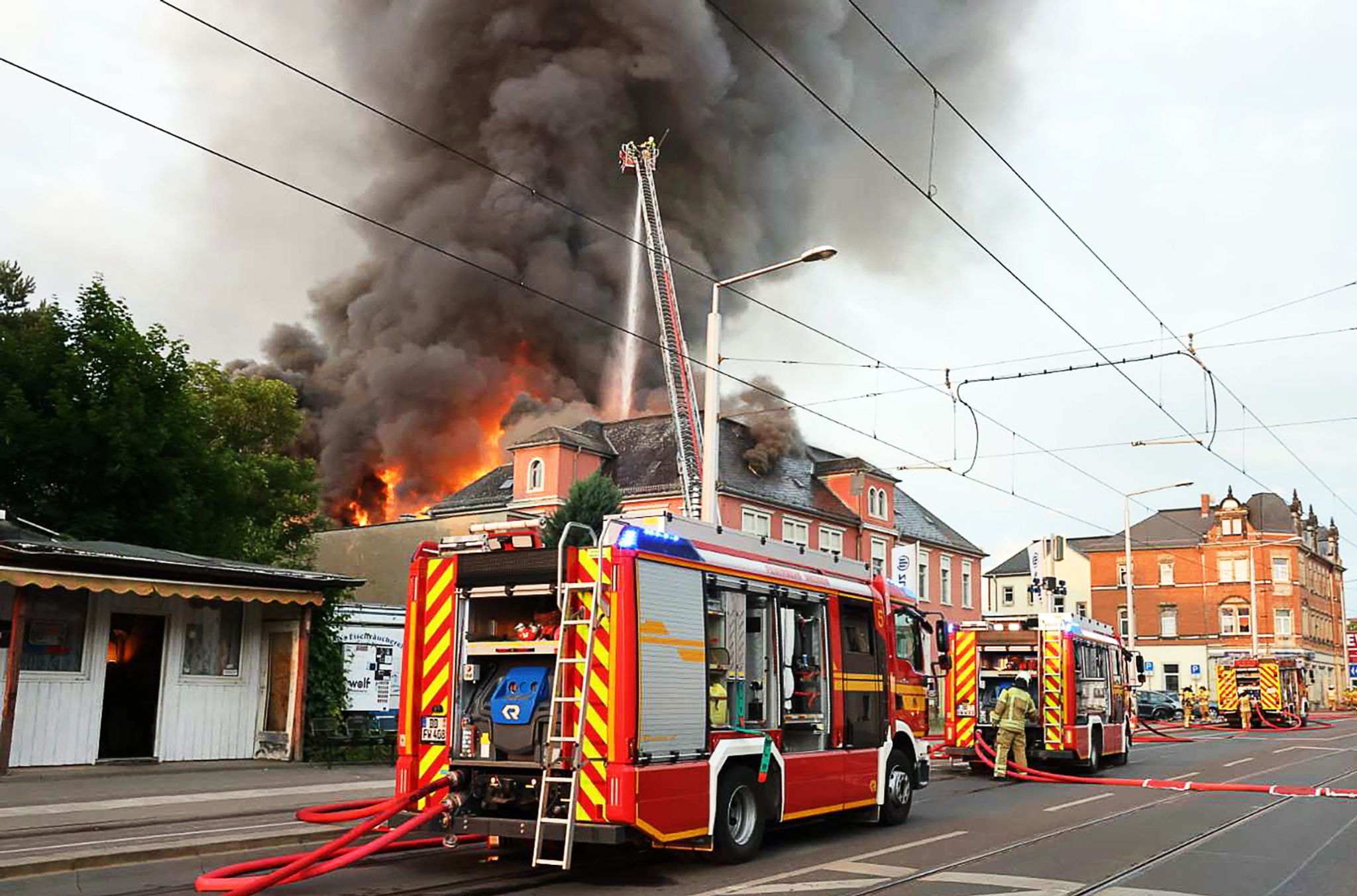 Brand alte Staatsoperette Dresden: Freie Szene besorgt um neue Proberäume