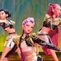 Ein popgewordener Vertrauensbooster: Der Song "Golden" aus dem Netflix-Hit "KPop Demon Hunter" - hier die Figuren Zoey (l.), Rumi (M.) und Mira (r.) - ist der offizielle deutsche Sommerhit des Jahres 2025.